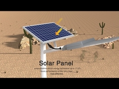 TR86 ضوء الشارع القيادي الشمسي عالي الساطع مع البطارية واللوحة دون كهرباء