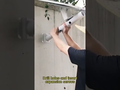 TR01 إضاءة طويلة 7500 لومن مصباح شارع شمسي مدمج 50 واط