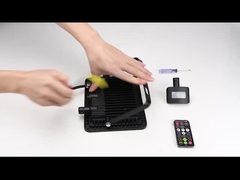 مصابيح الأمنية BK مصابيح الفيضانات 30W 50W 100W جهاز استشعار الحركة في الهواء الطلق مصابيح الفيضانات مع التحكم عن بعد