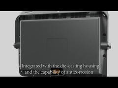 مشروع ألواح أحادية جهاز عرض مصباح شمسي كشاف مستشعر ضوء خارجي LED شمسي 5000lm TK03-2