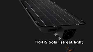 TR-HS ترقية الإضاءة الخارجية! عالية الكفاءة Topcon الألواح الشمسية ضوء الشارع