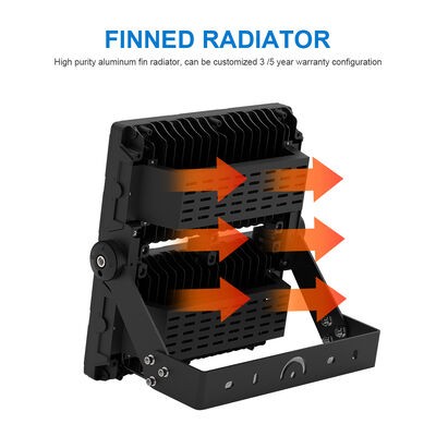 KCD High Efficiency IP66 Waterproof Remote Control LED Flood Light for Outdoor and Stadium Use