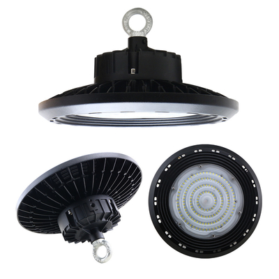 240w 170lm / W UFO Linear LED High Bay Light Hook معلق صناعي داخلي رياضي درجة حرارة اللون