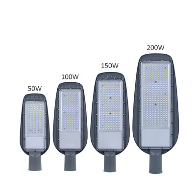مصابيح الشارع LED الخارجية RX02-B IP65 مع شرائح LED Lumileds وخيار خلية ضوئية ذكية للتحكم عن بعد توفر إضاءة للطرق