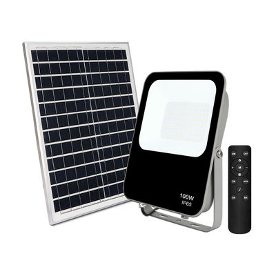 Warehouse Sport Ground Portable Outdoor 100w solar flood light with Sensor